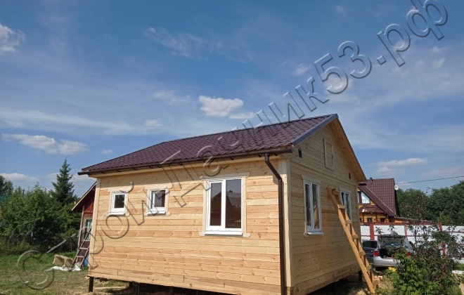 3 Брусовой дом  ОД-34, 6х6м, 37М², Московская область, Истринский район, СНТ «Новатор» (7)